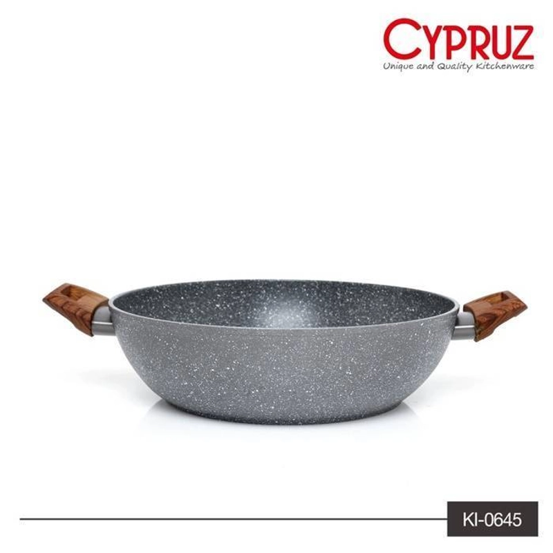 Product image Cypruz - Kuali Marble KI-0645 Diameter 30 Cm Grey