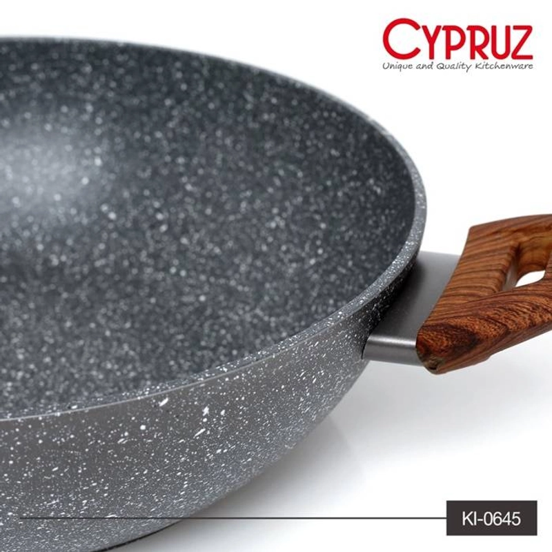 Product image Cypruz - Kuali Marble KI-0645 Diameter 30 Cm Grey