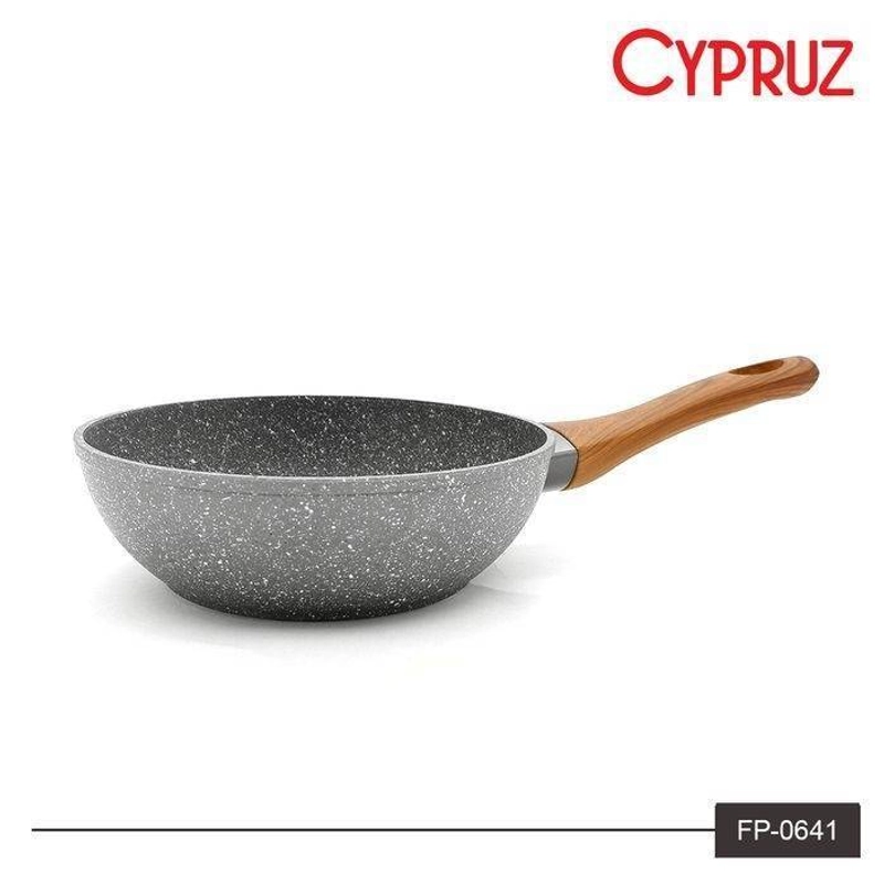Product image Cypruz - Fry Wok FP-0641 Diameter 24 cm Grey