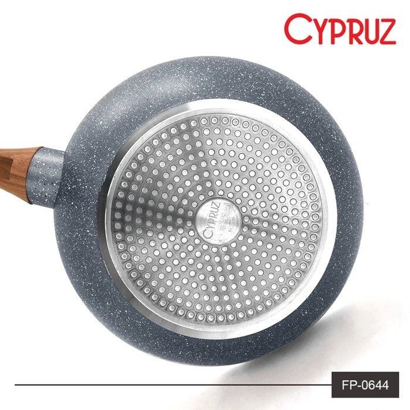 Product image Cypruz - Fry Wok FP-0644 Diameter 28 cm Grey