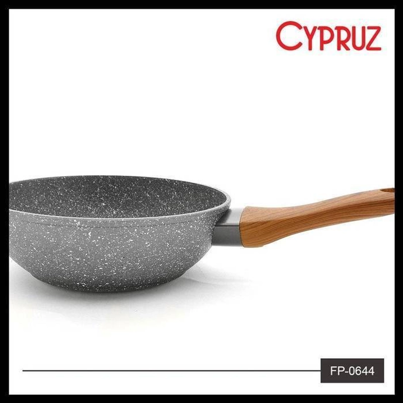 Product image Cypruz - Fry Wok FP-0644 Diameter 28 cm Grey