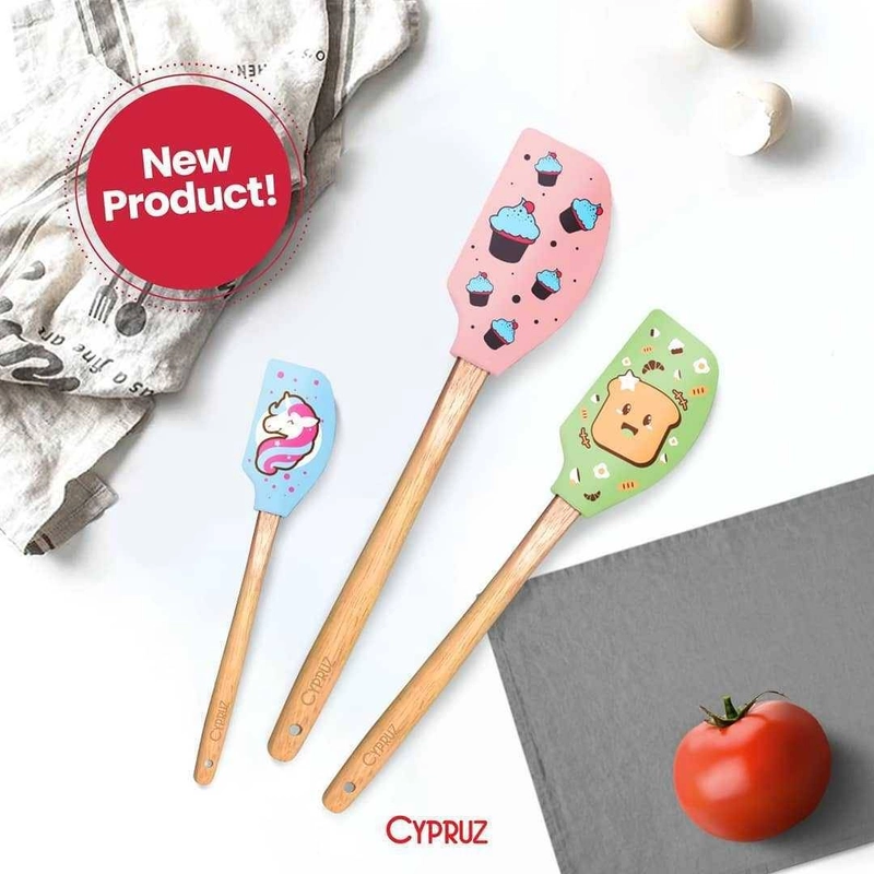 Product image Cypruz - Spatula Silicone Pattern AM-1282 34 X 6 Cm Cake
