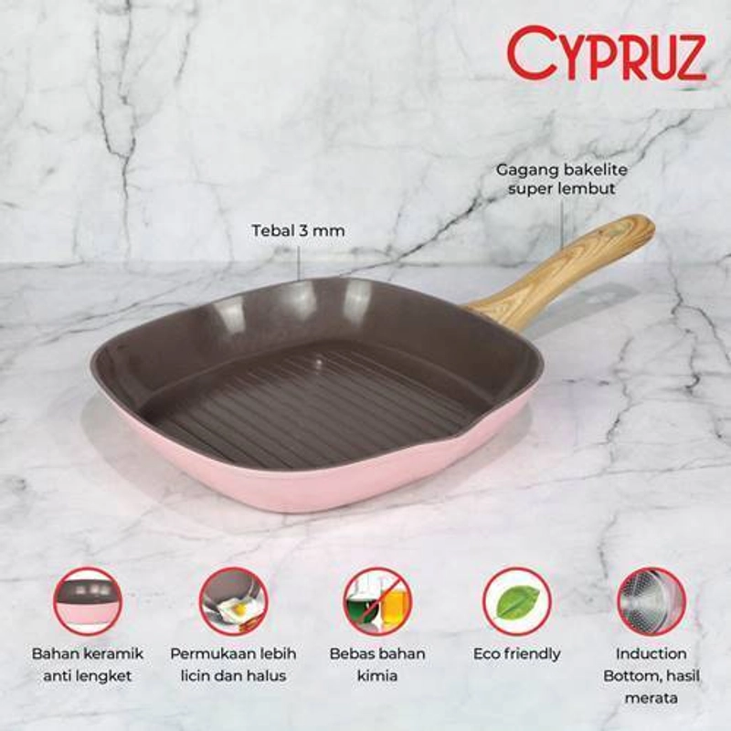 Product image Cypruz - Grill Fan FP 0908 28 x 28 cm FP 0908