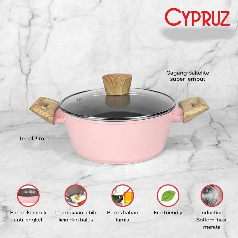 Product image Cypruz Casserole PI-0800 20 cm PI 0800