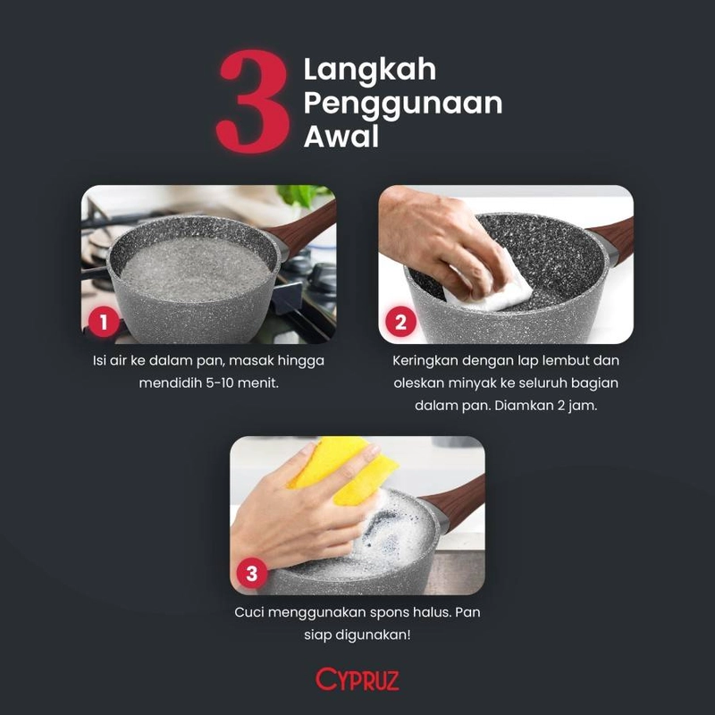 Product image Cypruz - Wok Pan + Lid Ki 0802 24 cm KI 0802