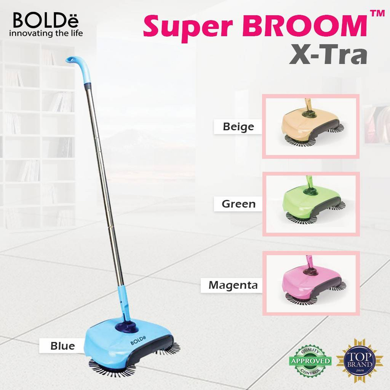 Product image BolDë Indonesia - Sapu / Super Broom X-Tra 13 x 4 x 8 cm Blue