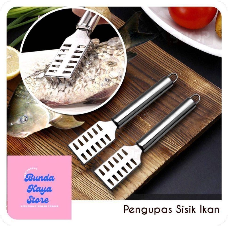 Product image Bunda Kaya Jabar - Alat Pembersih Pengupas Sisik Ikan Packaging Tidak Original