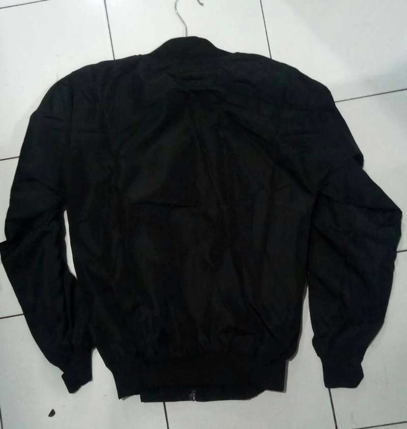 Product image Bursanekashop - BOMBER MAN JACKET / BOMBER EKSEKUTIF MAN / JAKET BOMBER POLOS PRIA M HITAM