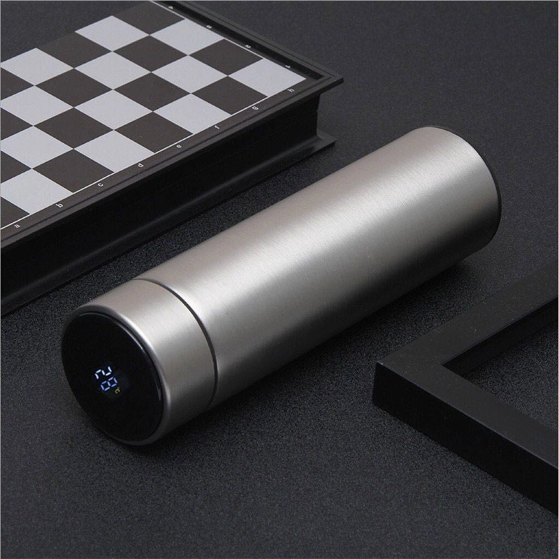 Product image Bunda Kaya Store - Termos Suhu Stainless LED Display 500 Ml Silver