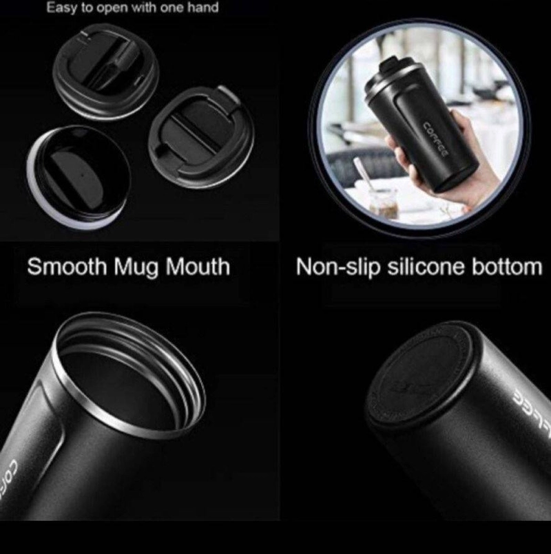 Product image Bunda Kaya Store - Travel Mug Cofee Termos Tahan Panas 500 Ml Putih