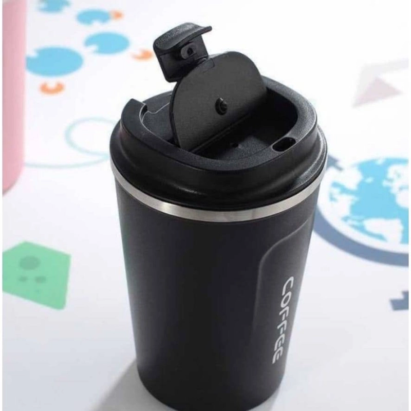 Product image Bunda Kaya Store - Travel Mug Cofee Termos Tahan Panas 500 Ml Putih