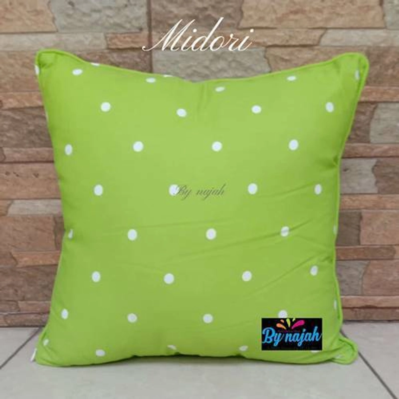 Product image By Najah Aef Sarung Bantal Midori 40x40cm Hijau