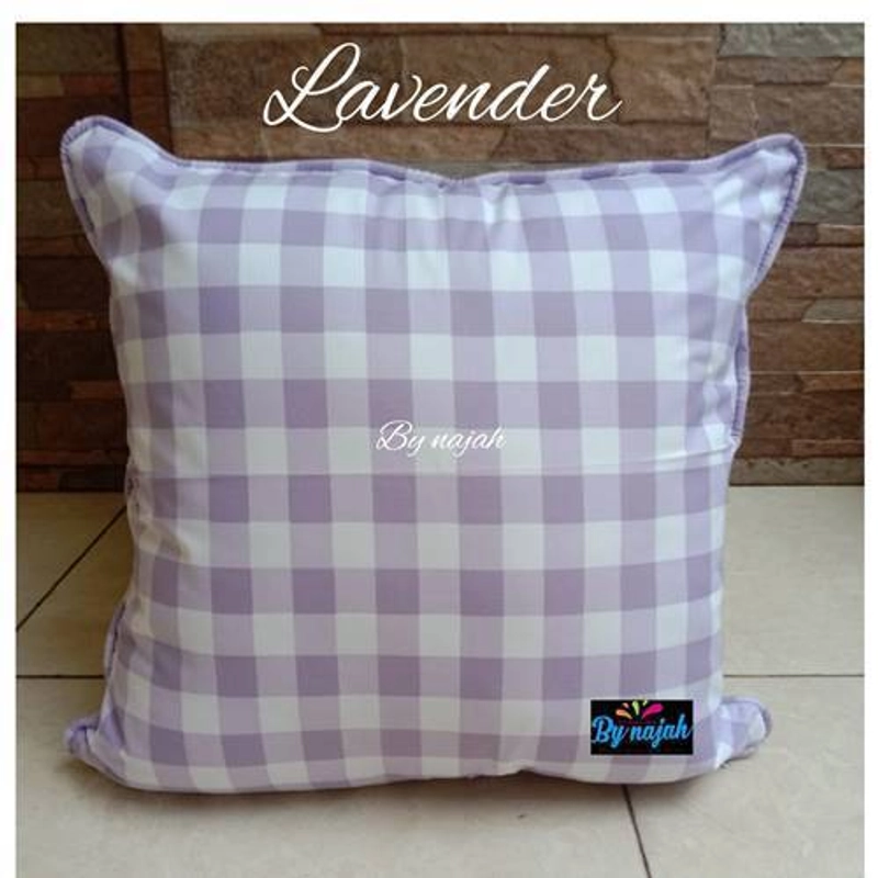 Product image By Najah Aef - Sarung Bantal Lavender 50x50 Ungu