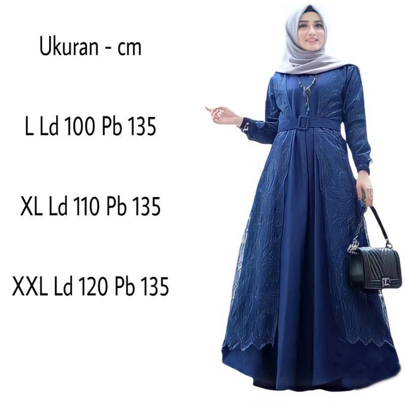 Product image CANNIES STORES ID - Gamis ANDIEN Premium Jumbo PBO L Marun