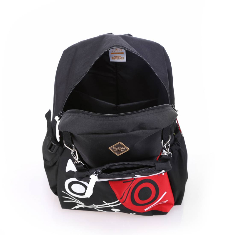 Catenzo Official - Tas Ransel Backpack Sekolah Anak Laki - Laki CMM 003 28 X 14 X 42 Hitam