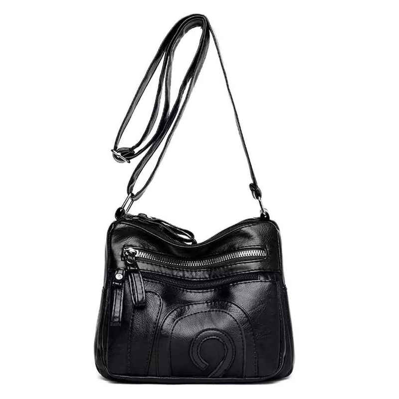 Product image Hanny Collection - Tas Selempang Wanita Amanda 24 x 10 x 20 cm Hitam