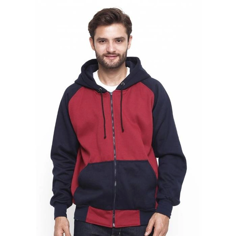 Product image CBR Six - Sweater Pria ISC 359 Merah Kombinasi M