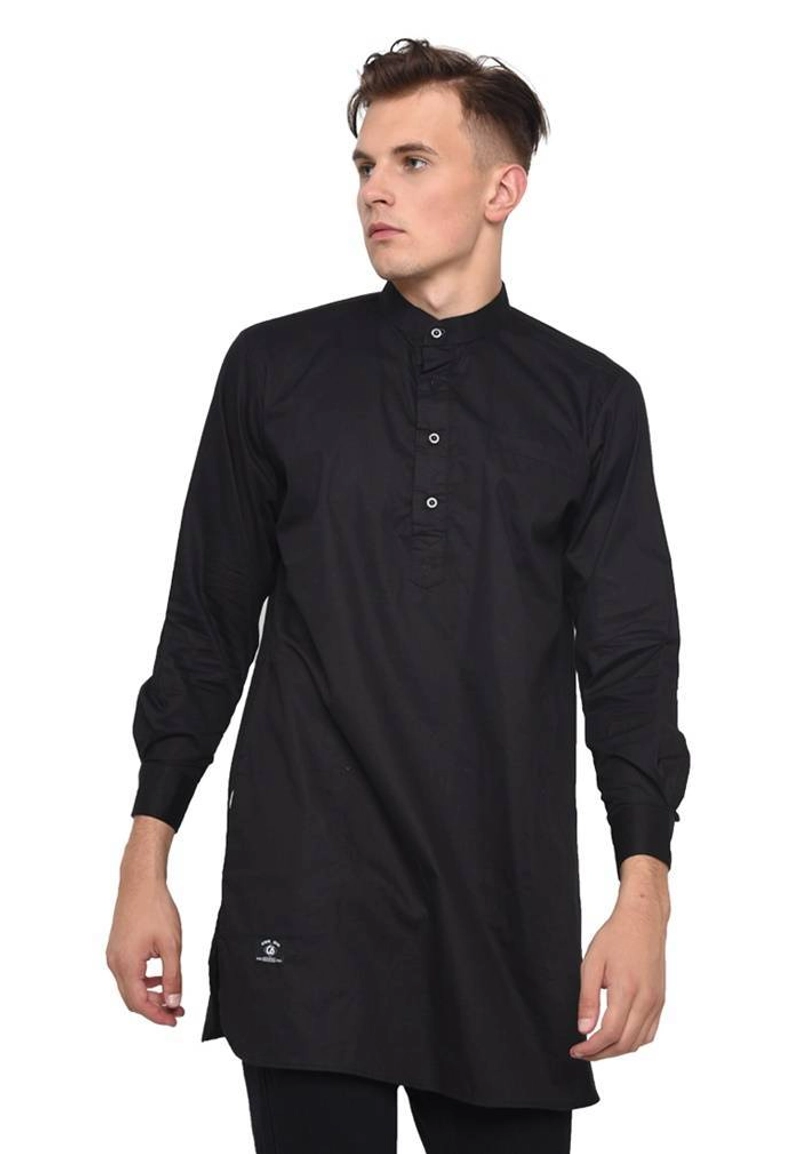 Product image CBR Six Kurta Tangan Panjang Cotton Pria MNC 976 L Hitam