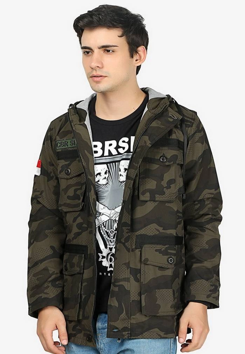 Product image CBR Six Jaket Twill Pria ISC 322 L Army
