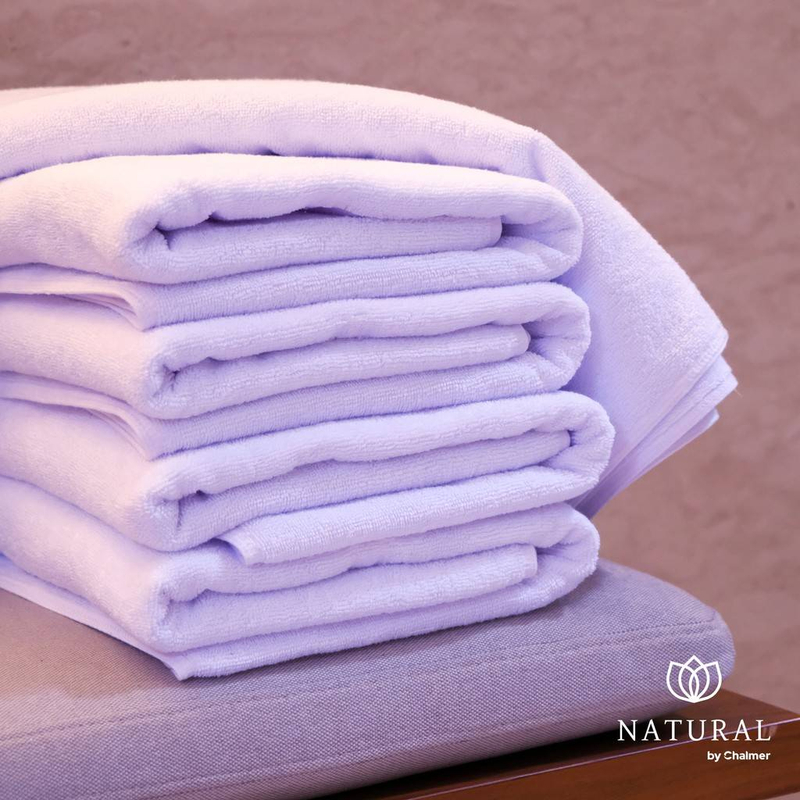 Product image Chalmer - Handuk Mandi Hotel Natural by Chalmer 70 x 140 cm Seri Handuk Hotel Handuk Tebal 70 x 140 cm 1 pcs