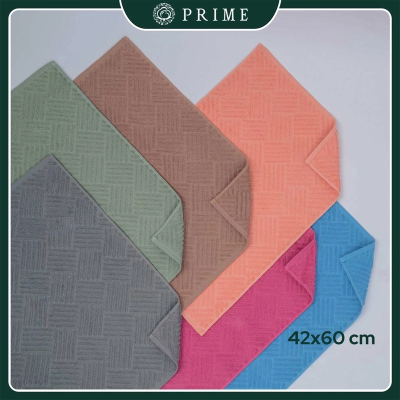 Product image Chalmer - Keset Prime by Chalmer Seri Braids 42 x 60 cm Keset Handuk Motif Dapur Kamar Mandi Katun 42 x 60 cm Ocean Blue