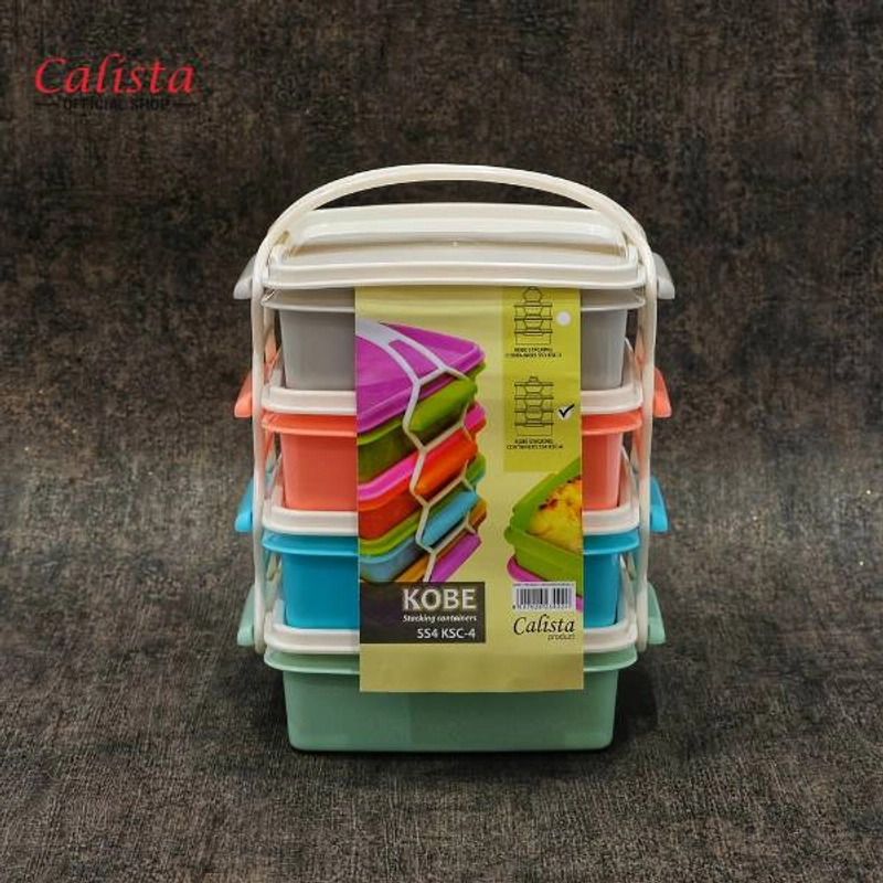 Product image CALISTA - Calista Kobe Premium Rantang 4 Susun 1 Random