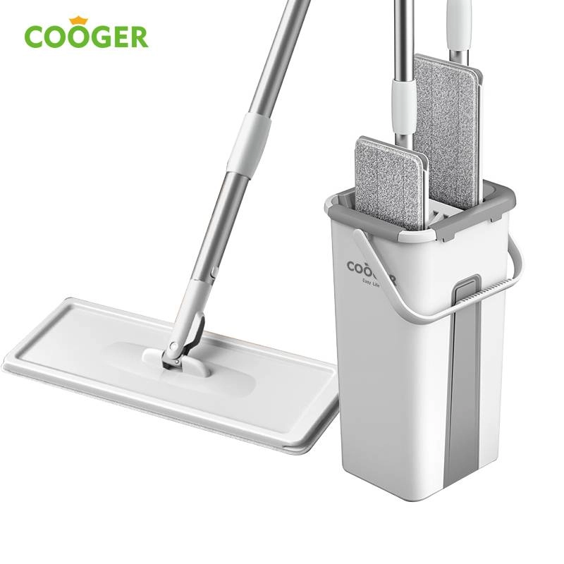 Product image COOGER hands-free dry and wet mop set  19 x 16 x 19 cm Beige