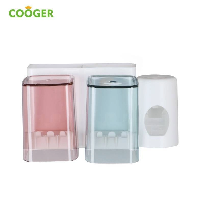 Product image COOGER Non-Perforated Toothbrush Holder And Cup Set-2s 37 x 13 x 18cm Putih