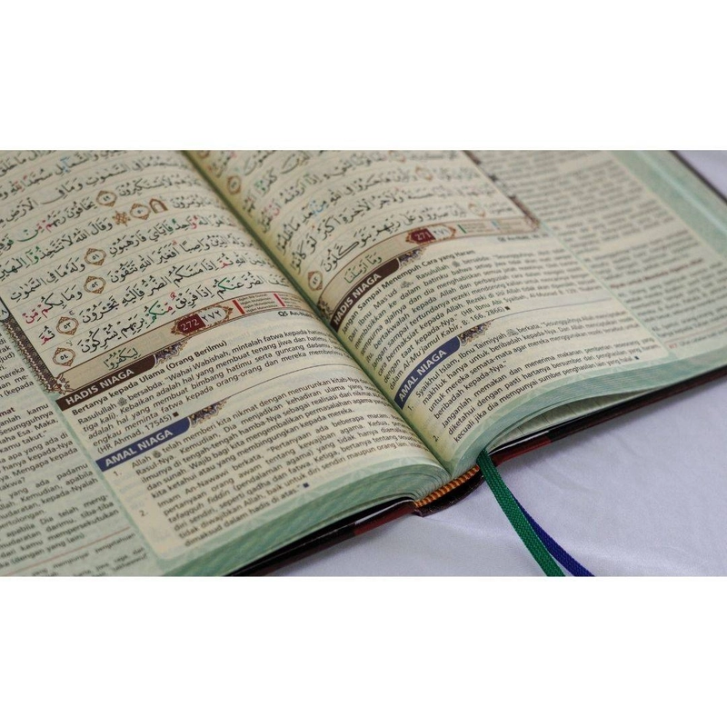 Product image Cordoba X- Al Quran Mushaf Niaga A5 Millenial Gratis Tali Masker  70 cm Cover Putih Hijau