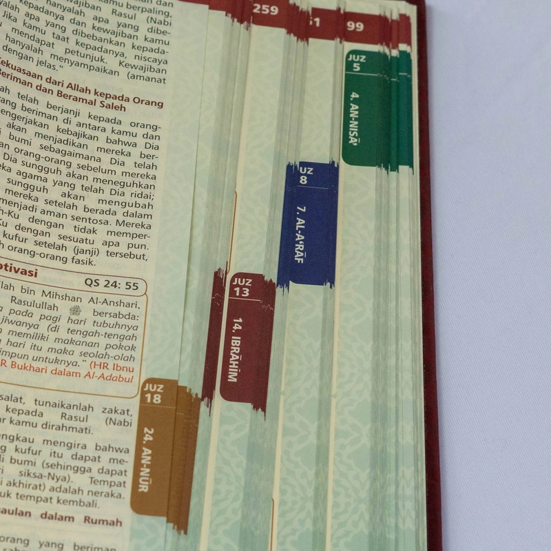 Product image Cordoba X - Al Quran Mushaf Niaga B5 Gratis Peci Rajut Cover Merah