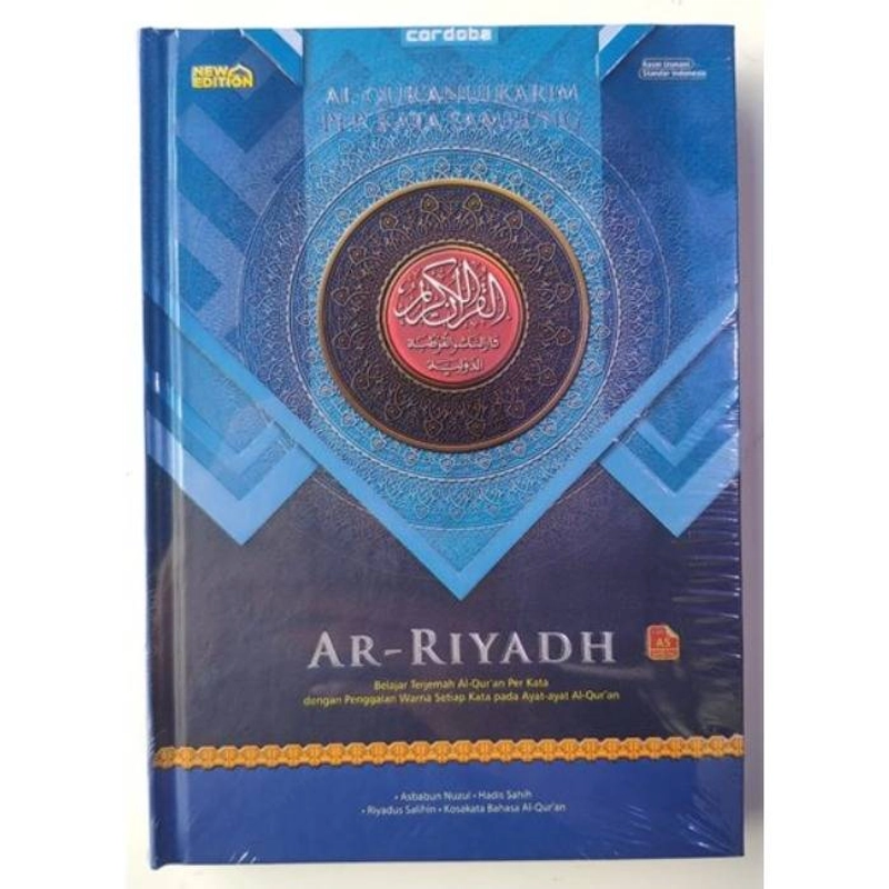 Product image Cordoba Al Quran Terjemah Perkata Ar-Riyadh   Biru A5