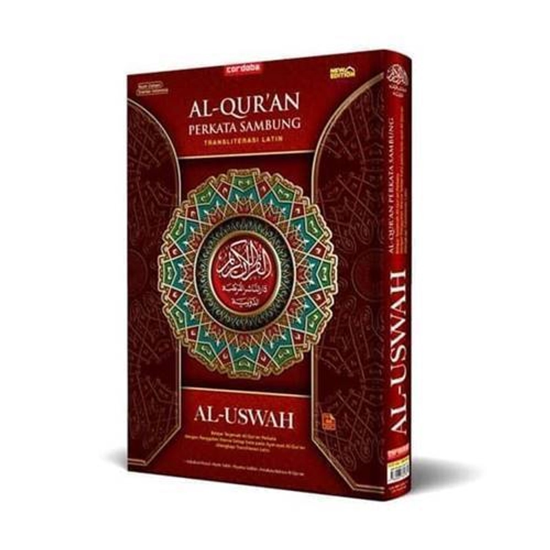 Product image Cordoba al-Quran Mudah Baca Al Uswah Transliterasi Latin Perkata Sambung A4 Random