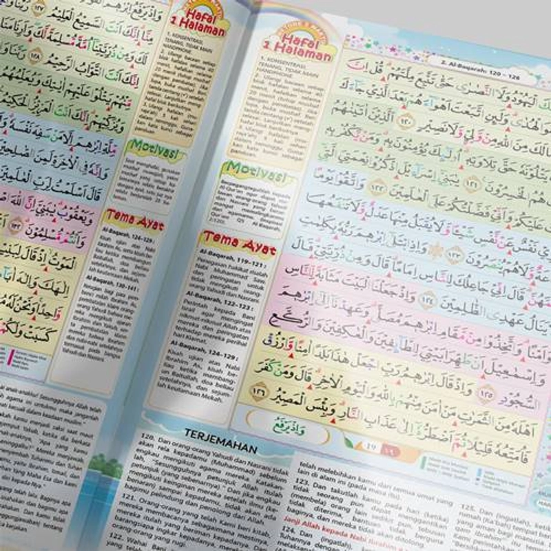 Product image Cordoba Al Quran Hafalan Anak Hufaz Junior A5 A5 Ungu 