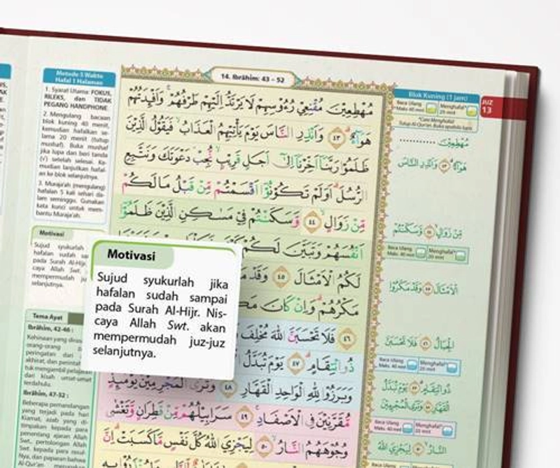 Product image Cordoba - Al Hufaz 3 Juz (Juz 28 29 30) A5 Random