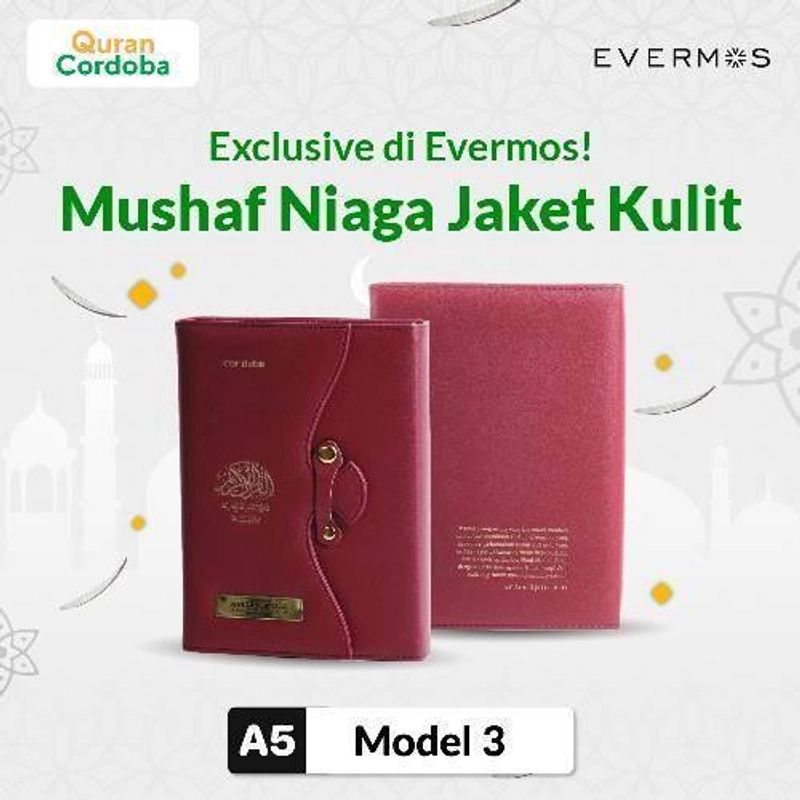 Product image Cordoba - Al Quran Mushaf Niaga Jaket A5 Merah