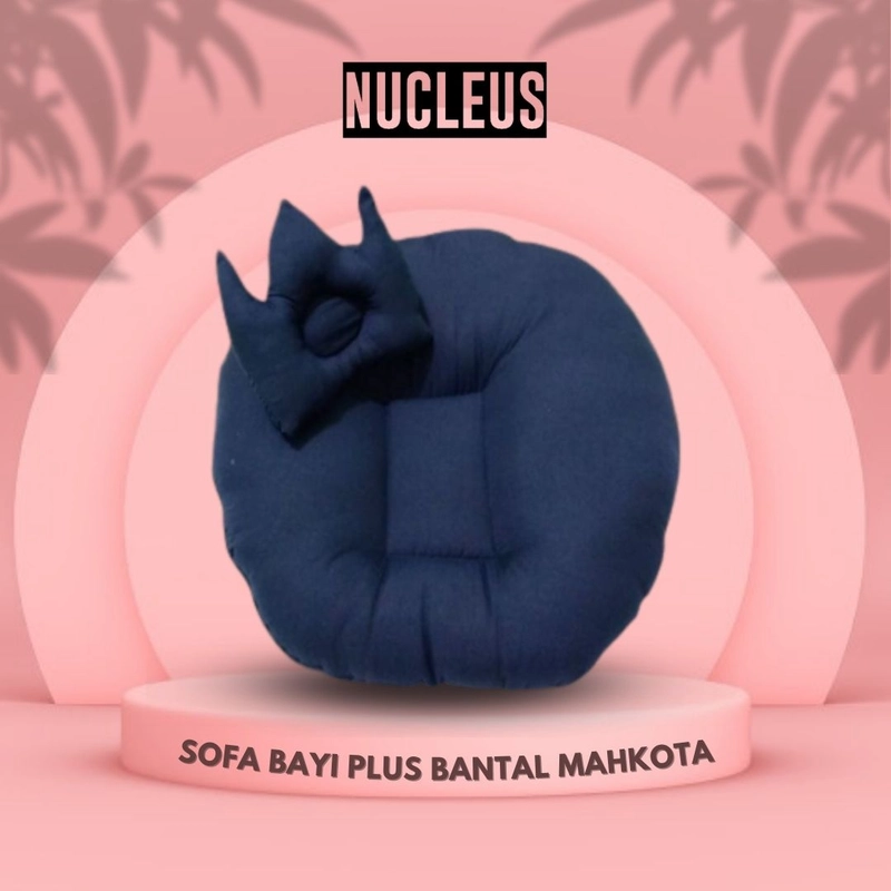 Product image Nucleus - [Paket Usaha 6pcs] Nucleus - Sofa Bayi Plus Bantal Mahkota Super Empuk 65 Random