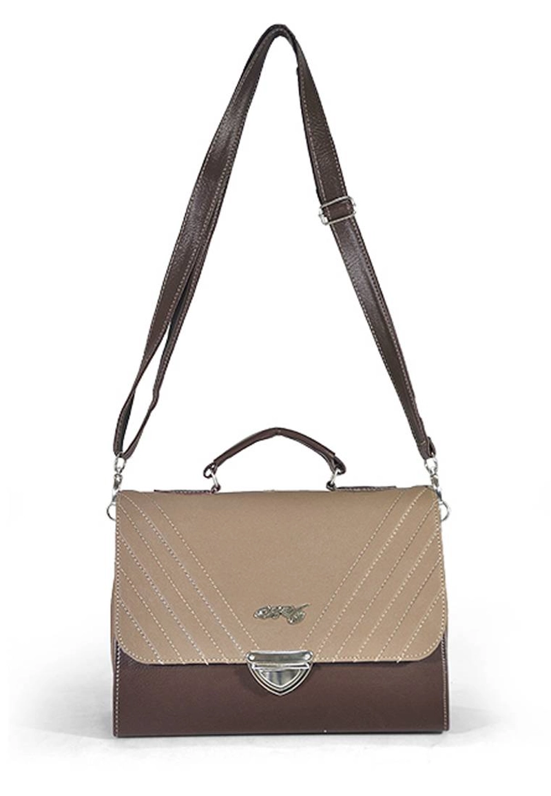 Product image CBR Six - Tas Selempang Wanita Handbags Syntetic Leather BTC142 AS (24X11X21) Coklat