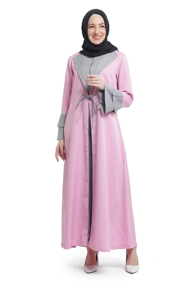 Product image CBR Six - Gamis Wanita Ballotely Okc613 All Size Fit L Dusty