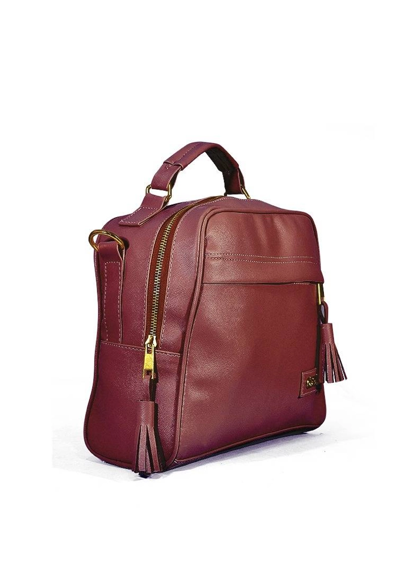 Product image CBR Six - Tas Selempang Wanita Syntetic Leatther BTC865 AS (27X3X19) Maroon