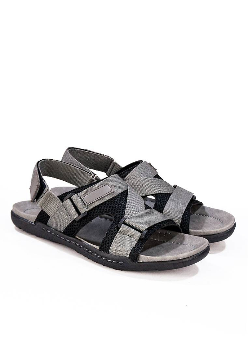 Product image CBR Six - Sandal Gunung Pria Davinci 943 38 Abu Kombinasi Hitam