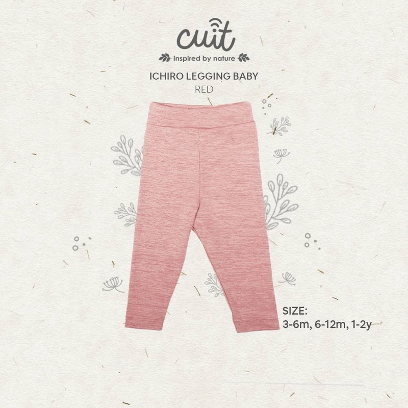 Product image CUIT Baby 3 Bulan - 2 Tahun Ichiro Jogger Pants Active wear M (6-12 bulan) Dusty Pink
