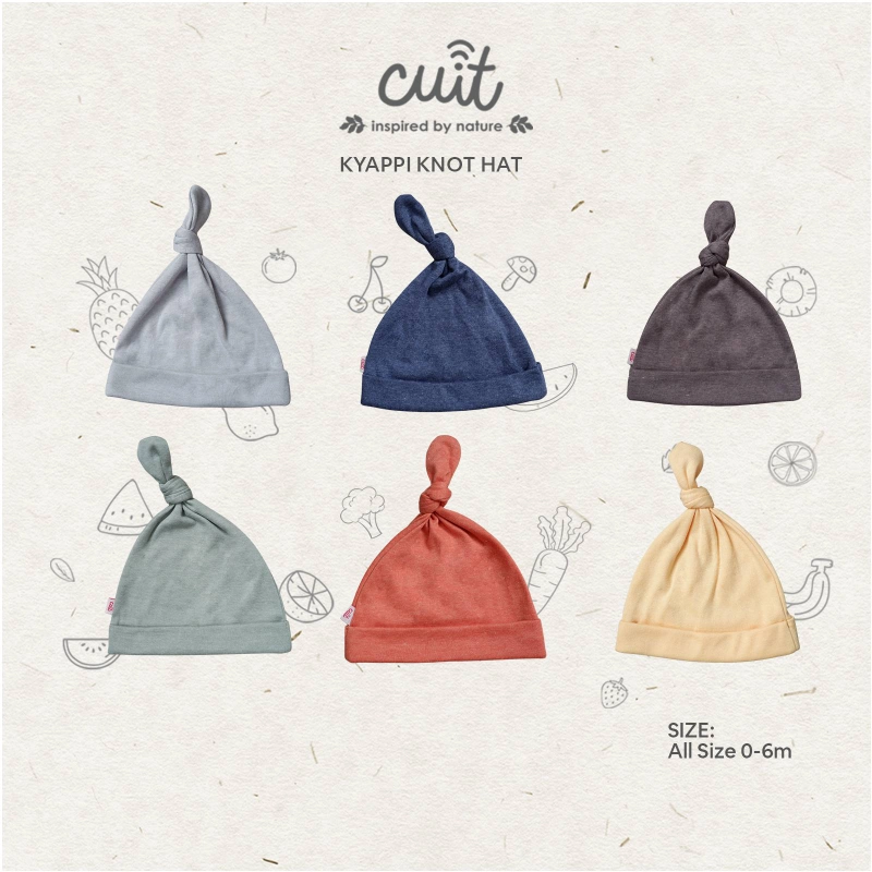 Product image CUIT Baby Kyappi Knot Hat (Topi Tali Bayi) AllVariant BROWN