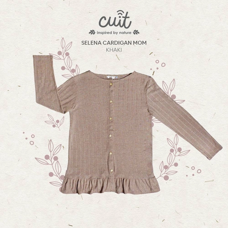 Product image SELENA CARDIGAN MOM M Khaki