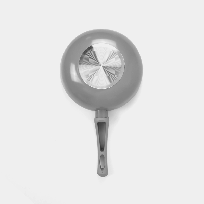 Product image Cypruz Official - Cypruz Press FRY Wok Featherlight Series 22cm (Grey) 24X1 FP-1032 FP-1032 Grey