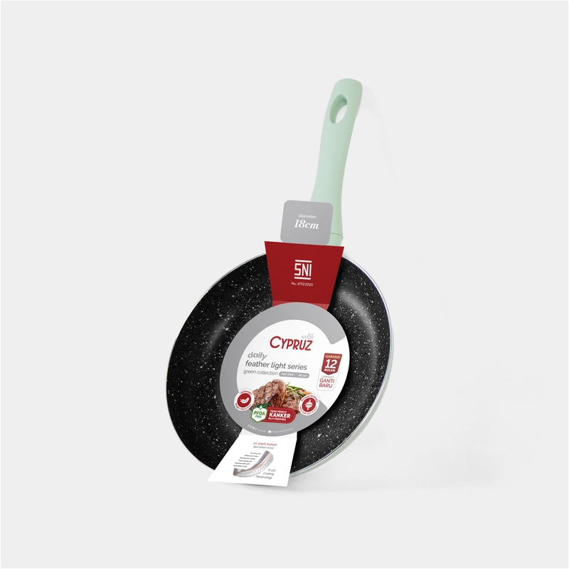 Product image Cypruz Official - Cypruz Press FRY Pan Featherlight Series 24cm 24X1 FP-1024 FP-1024 Tosca