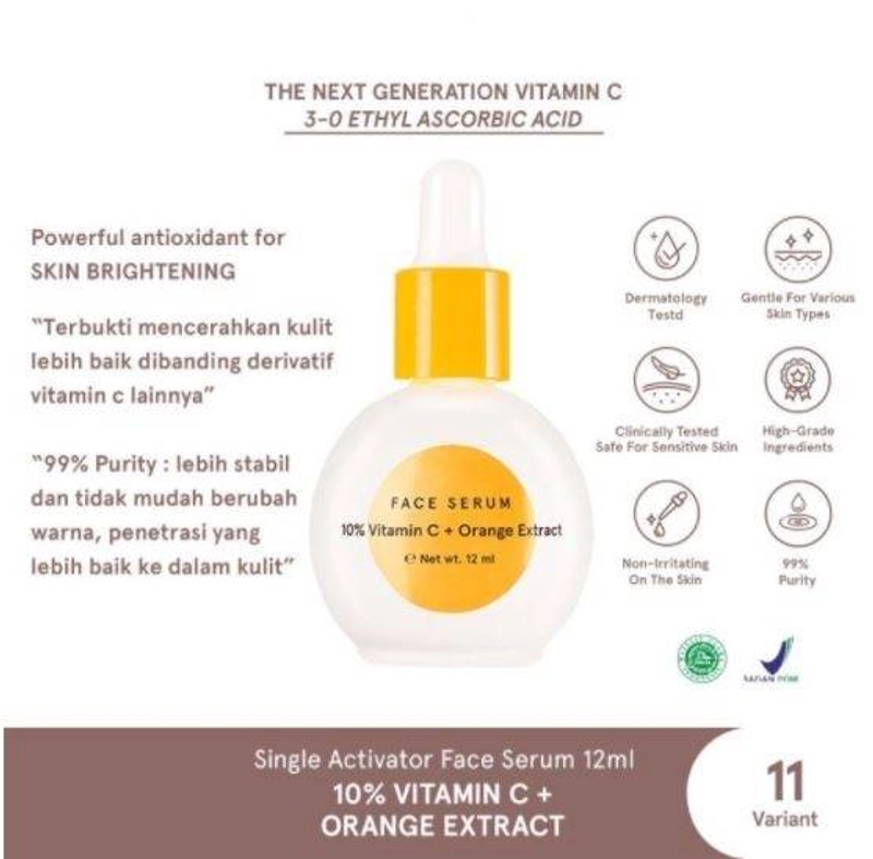 Product image Dear Me Beauty - 10% Vit. C  Face Serum 12ml Kuning