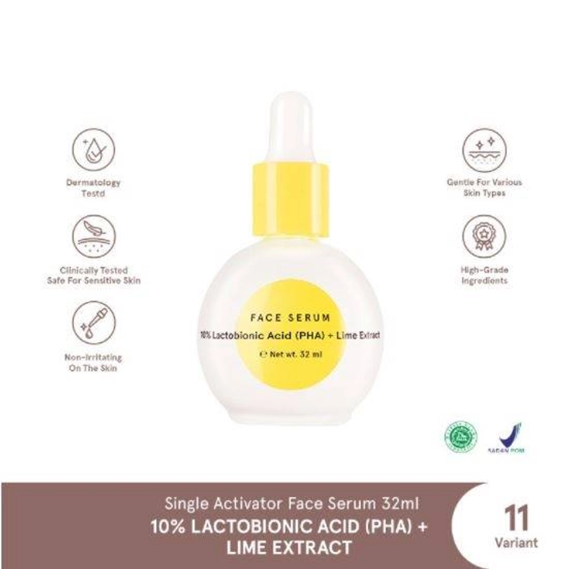 Product image Dear Me Beauty - 10% Lactobionic Acid (PHA) Face Serum 32ml Kuning