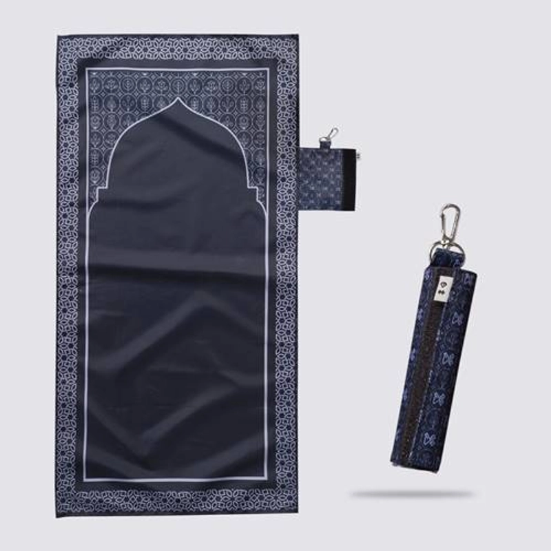 Product image DS Modest - Sajadah Genggam Traveling MURI Motif Men Series 90 x 49 cm Navy