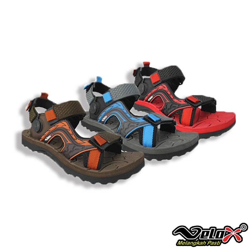 Product image Eagle - Sandal Gunung Anak VELO OSCAR JR 28 Hitam Merah