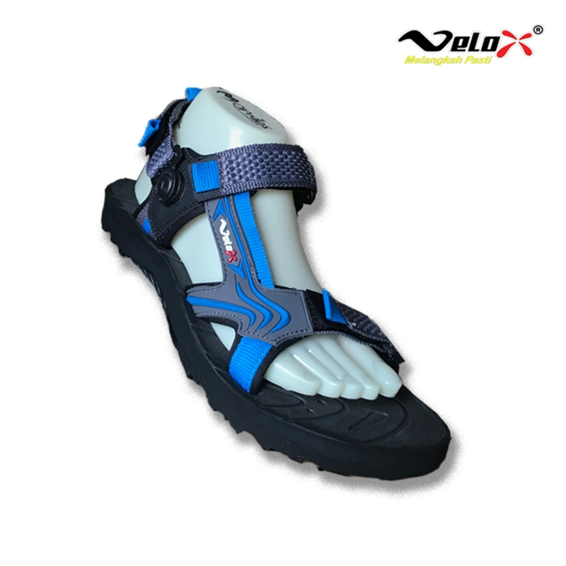 Product image Eagle - Sepatu Sandal Pria - VELO - ATLANTA 41 Hitam Biru